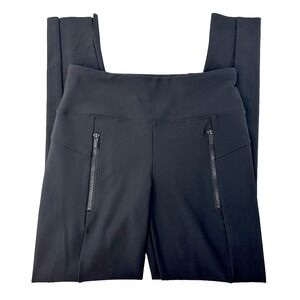 ATHLETA Stellar Tight Leggings • XS‎ • black • raw hem, zipper pockets